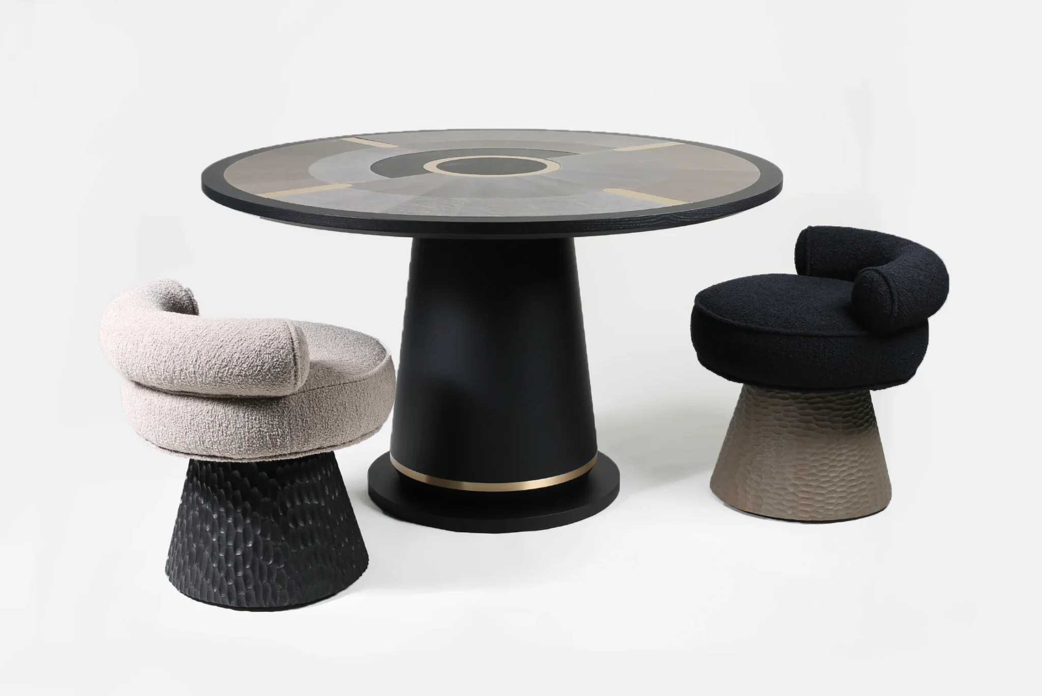 Aurelia dining table dark